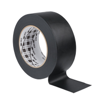 Rubans adh&eacute;sifs en vinyle 3903, 1245 mm (49") la x 46 m (151') lo, 6,5 mils, Noir Seagulf Marine Industries Inc.