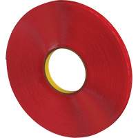 Ruban VHB, 33 m (108') lo x 12 mm (1/2") la, 40 mils, Acrylique Seagulf Marine Industries Inc.