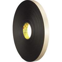 Ruban double face en mousse, 66 m (216') lo x 12,7 mm (1/2") la, 31 mils, Poly&eacute;thyl&egrave;ne Seagulf Marine Industries Inc.
