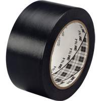 Ruban en vinyle pour travaux g&eacute;n&eacute;raux 764, 25,4 mm (1") la x 32,9 m (108') lo, 5 mils, Noir Seagulf Marine Industries Inc.