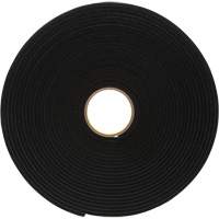 Ruban de mousse en vinyle 4504, 25,4 mm (1") la x 16,5 m (54') lo, 250 mils, Noir Seagulf Marine Industries Inc.