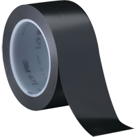 Ruban en vinyle 471, 12 mm (1/2") la x 32,9 m (108') lo, 5,3 mils, Noir Seagulf Marine Industries Inc.