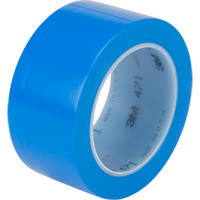 Ruban en vinyle 471, 50,8 mm (2") la x 32,9 m (108') lo, 5,3 mils, Bleu Seagulf Marine Industries Inc.