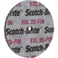 Meule homog&egrave;ne Scotch-Brite EXL, 3" x 1/2", Arbre de 1/4" Seagulf Marine Industries Inc.
