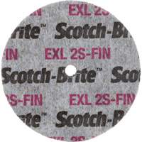 Meule homog&egrave;ne Scotch-Brite EXL, 3" x 1/2", Arbre de 1/4" Seagulf Marine Industries Inc.