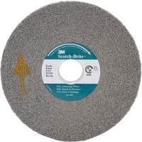 Meule d'&eacute;barbage EXL Scotch-Brite, 6" x 1", Arbre de 1" Seagulf Marine Industries Inc.
