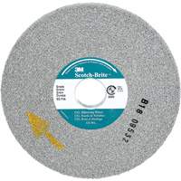 Meule d'&eacute;barbage EXL Scotch-Brite, 6" x 1/2", Arbre de 1", Carbure de silicium Seagulf Marine Industries Inc.