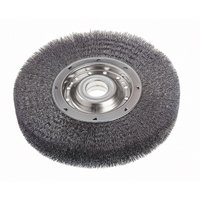 Crimped Wire Wheel Brushes - Wide Face, 6" Dia., 0.0118" Fill, 2" Arbor Seagulf Marine Industries Inc.