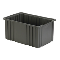 Divider Box, Polyethylene, 15.5" W x 9.9" D x 8" H, Grey Seagulf Marine Industries Inc.