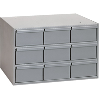 Industrial Drawer Cabinets, 9 Drawers, 17-1/4" W x 11-5/8" D x 10-7/8" H, Grey Seagulf Marine Industries Inc.