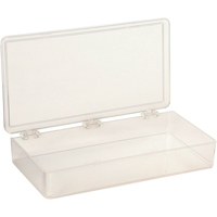 Boîte &agrave; compartiments K-Resin, Plastique, 4" la x 8" p, 1-3/16" h, Transparent Seagulf Marine Industries Inc.