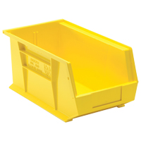 Ultra Stack & Hang Bin, 8-1/4" W x 7" H x 14-3/4" D, Yellow Seagulf Marine Industries Inc.