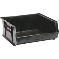Environmentally Friendly Recycled Bin, 8-1/4" W x 7" H x 14-3/4" D, Black Seagulf Marine Industries Inc.