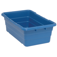Cross Stack Bins, 16" W x 25.125" D x 8.5" H, Blue Seagulf Marine Industries Inc.
