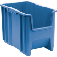 Giant Stacking Containers, 10.875" W x 17.5" D x 12.5" H, Blue Seagulf Marine Industries Inc.