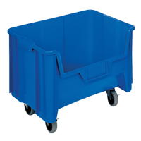 Mobile Giant Stack Container, 12-7/16" H x 19-7/8" W x 15-1/4" D, 250 lbs. Capacity, Blue Seagulf Marine Industries Inc.