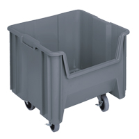 Mobile Giant Stack Container, 12-1/2" H x 16-1/2" W x 17-1/2" D, 250 lbs. Capacity, Grey Seagulf Marine Industries Inc.