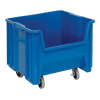 Mobile Giant Stack Container, 12-1/2" H x 16-1/2" W x 17-1/2" D, 250 lbs. Capacity, Blue Seagulf Marine Industries Inc.