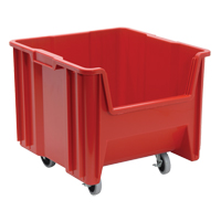 Mobile Giant Stack Container, 12-1/2" H x 16-1/2" W x 17-1/2" D, 250 lbs. Capacity, Red Seagulf Marine Industries Inc.