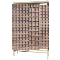 Free-Standing Tip-Out Bins Slider System, 48" W x 18" D x 77" H, 303 Drawers Seagulf Marine Industries Inc.