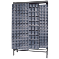 Free-Standing Tip-Out Bins Slider System, 48" W x 18" D x 77" H, 303 Drawers Seagulf Marine Industries Inc.