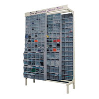 Free-Standing Tip-Out Bins Slider System, 48" W x 18" D x 77" H, 364 Drawers Seagulf Marine Industries Inc.