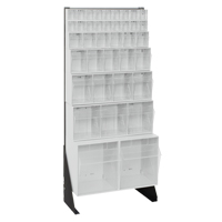 Tip-Out Bins Stand, 23-5/8" W x 8" D x 52" H, 38 Drawers Seagulf Marine Industries Inc.