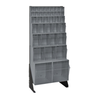 Tip-Out Bins Stand, 23-5/8" W x 8" D x 52" H, 38 Drawers Seagulf Marine Industries Inc.