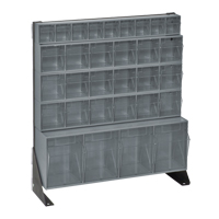 Tip-Out Bins Stand, 23-5/8" W x 8" D x 28" H, 31 Drawers Seagulf Marine Industries Inc.