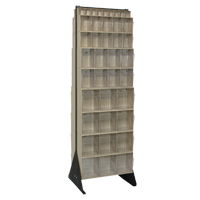 Tip-Out Bins Stand, 23-5/8" W x 16" D x 75" H, 72 Drawers Seagulf Marine Industries Inc.