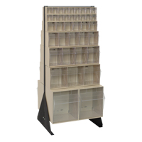 Tip-Out Bins Stand, 23-5/8" W x 16" D x 52" H, 76 Drawers Seagulf Marine Industries Inc.