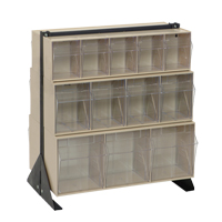 Tip-Out Bins Stand, 23-5/8" W x 16" D x 28" H, 24 Drawers Seagulf Marine Industries Inc.