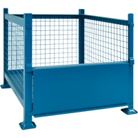 Bulk Stacking Containers, 34.5" W x 40.5" D x 30" H, 3000 lbs. Capacity Seagulf Marine Industries Inc.