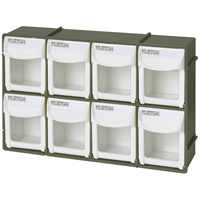 Heavy-Duty Tilt Bin, 11-3/4" W x 2-3/4" D x 7-7/8" H, 8 Drawers Seagulf Marine Industries Inc.