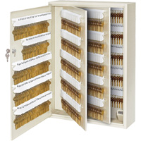 Heavy-Duty Key Cabinet, 730 Keys, Beige Seagulf Marine Industries Inc.