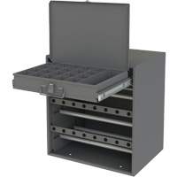 Wire and Terminal Storage Cabinet, Steel, 1 Drawers, 15-9/16" x 11-7/8" x 16-3/8", Grey Seagulf Marine Industries Inc.