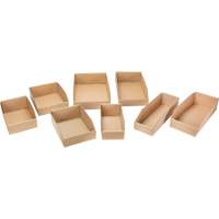 Deep Corrugated Parts Bins, 11-3/4" W x 17-1/4" D x 4-1/2" H, Beige Seagulf Marine Industries Inc.