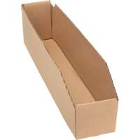 Deep Corrugated Parts Bins, 1-7/8" W x 17-1/8" D x 4-1/2" H, Beige Seagulf Marine Industries Inc.