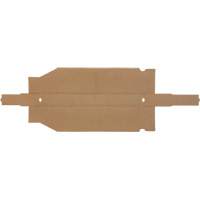 Deep Corrugated Parts Bins, 2-7/8" W x 17-1/4" D x 4-1/2" H, Beige Seagulf Marine Industries Inc.