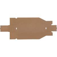 Deep Corrugated Parts Bins, 3-3/4" W x 17-1/4" D x 4-1/2" H, Beige Seagulf Marine Industries Inc.