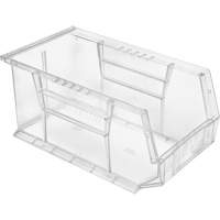 Crystal Clear Ultra Bins, 8-1/4" W x 7" H x 14-3/4" D, Clear Seagulf Marine Industries Inc.