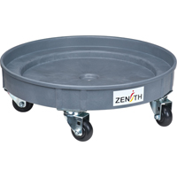 Leak Containment Drum Dolly, 24.25" dia. X 7.625" H, 1.5 US Gal. Spill Cap. Seagulf Marine Industries Inc.