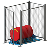 Stationary Drum Roller - Guard Enclosure Seagulf Marine Industries Inc.