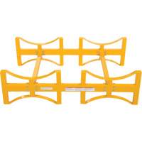 Steel Stackable Drum Rack, 2 Drums, 1600 lbs. Capacity, 45-1/2" W x 29-7/8" D x 12-3/4" H Seagulf Marine Industries Inc.