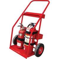 Chariot de prevention d'incendie pour travaux &agrave; chaud, Roues Semi-pneumatique, Base de 17,75" la x 8,9" lo, 100 lb Seagulf Marine Industries Inc.