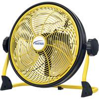Rechargeable Indoor/Outdoor Fan with USB port, Variable Speeds, 12" Diameter Seagulf Marine Industries Inc.