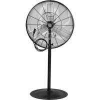 Waterproof Motor Misting & Oscillating Pedestal Fan, Heavy-Duty, 3 Speed, 30" Diameter Seagulf Marine Industries Inc.
