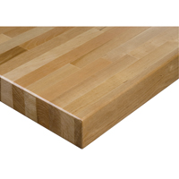 Laminated Hardwood Workbench Top, 60" W x 36" D, Square Edge, 1-3/4" Thick Seagulf Marine Industries Inc.