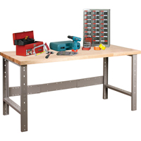 Pre-Designed Workbench, Top & Legs Only, 2500 lbs. Cap., 72" W x 30" D, 34" H Seagulf Marine Industries Inc.