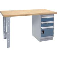 Heavy-Duty Workbench, Door w/ Drawer Combination, 1500 lbs. Cap., 72" W x 30" D, 34" H Seagulf Marine Industries Inc.